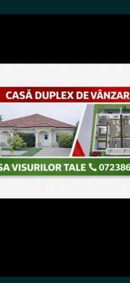Duplex cu 2 camere cu Teren 400 Mp în Șandra