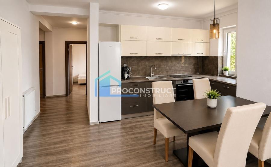 Apartament cu 2 camere semidecomandat, mobilat în Giroc — fotografia 1
