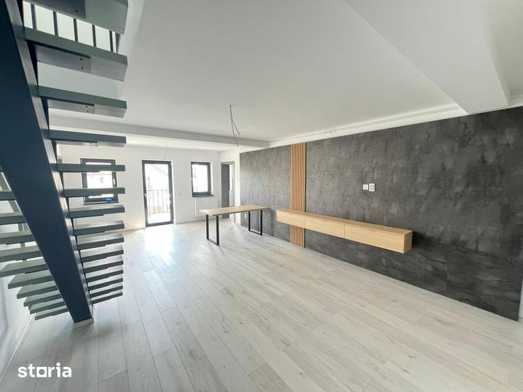 Apartament cu 3 camere, mobilat în Tărlungeni