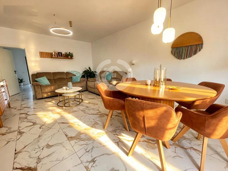 Apartament cu 3 camere decomandat, mobilat în Arhitecților - Calea Cisnădiei
