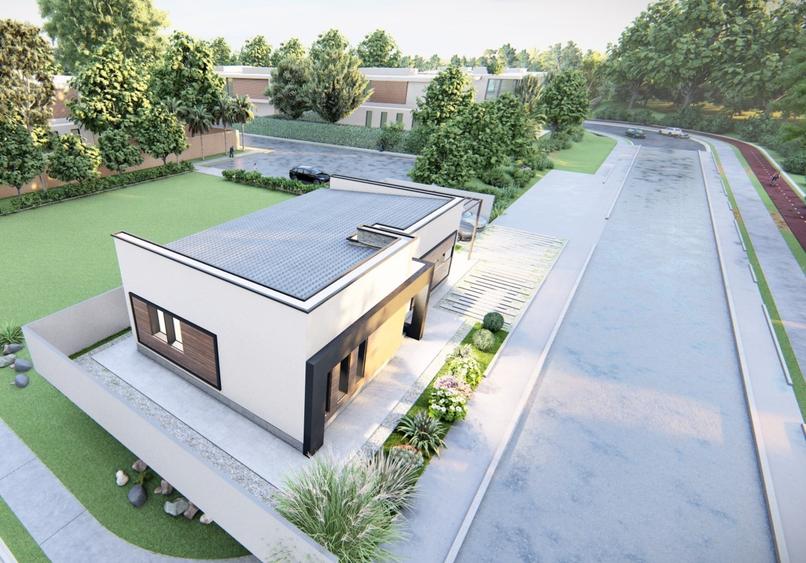 Casă individuală cu 3 camere cu Teren 275 Mp în Berceni