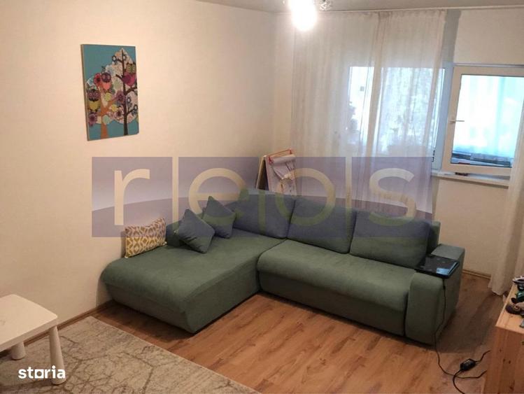 Apartament cu 2 camere, mobilat în Tei