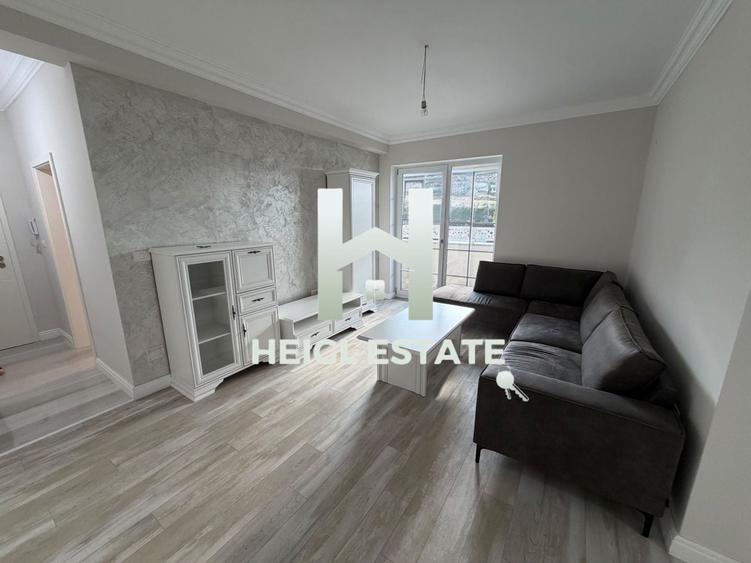 Apartament cu 2 camere semidecomandat, mobilat în Giroc