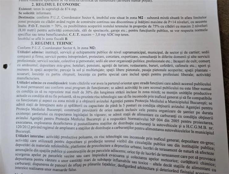Vanzare Teren 874mp Militari Uverturii Piata Gorjului - 4