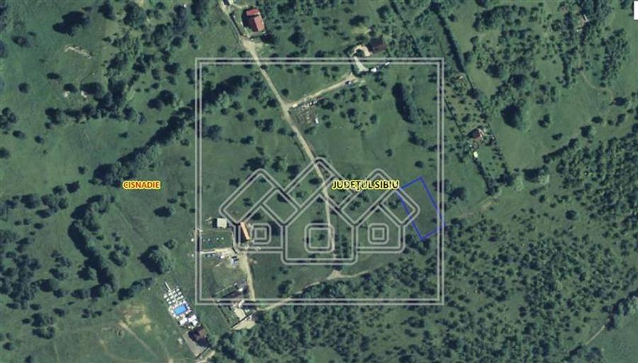 Teren Construcții intravilan de 1255 mp, în Cisnădioara