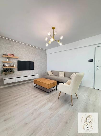 Apartament cu 2 camere semidecomandat în Pipera
