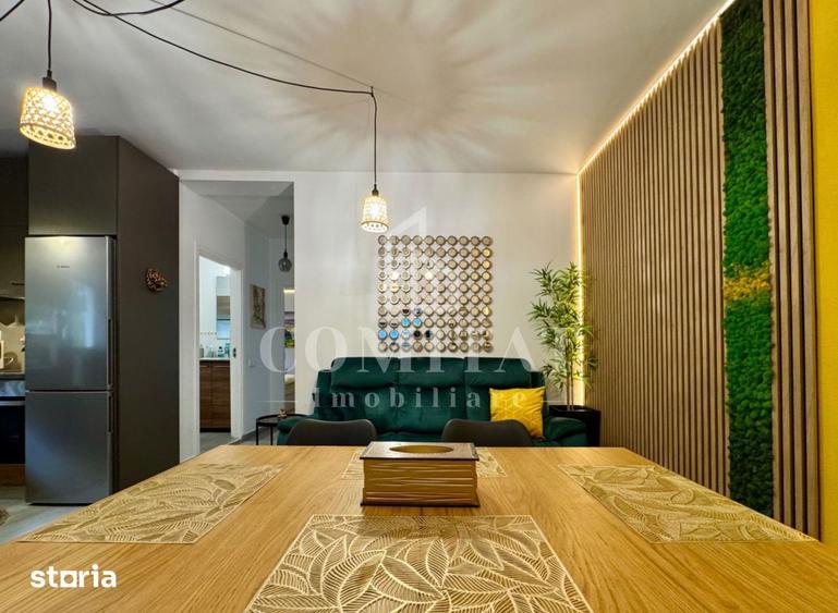 Apartament cu 3 camere, mobilat în Bună Ziua