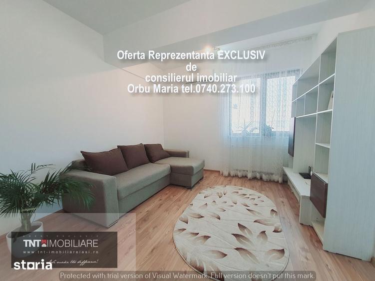 Apartament cu 2 camere semidecomandat în Canta