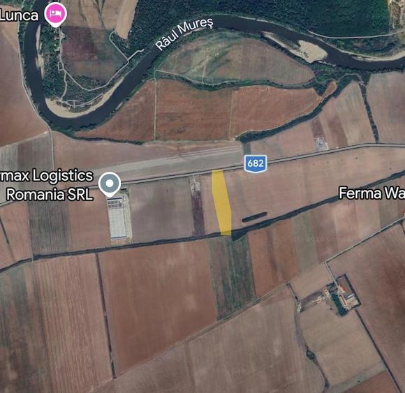 Teren la sosea in zona Industriala Sud Arad - 3
