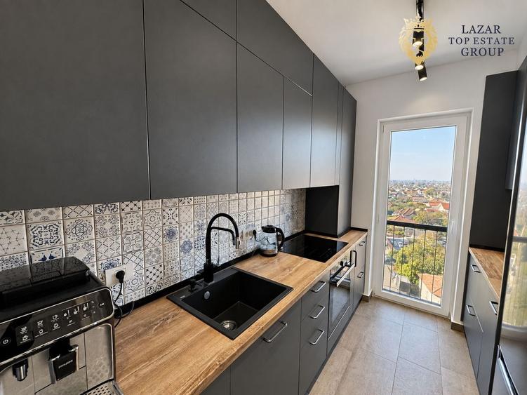 Apartament cu 3 camere semidecomandat, mobilat în UTA