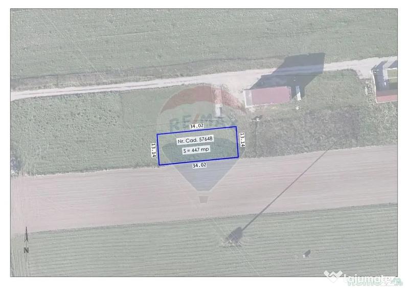 Teren de 447 mp, în Sânmartin
