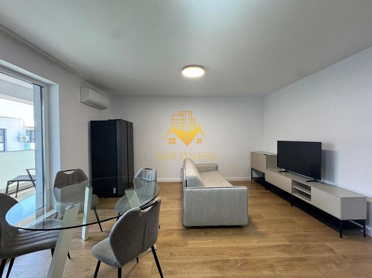 Apartament cu 2 camere semidecomandat, mobilat în Andrei Mureșanu