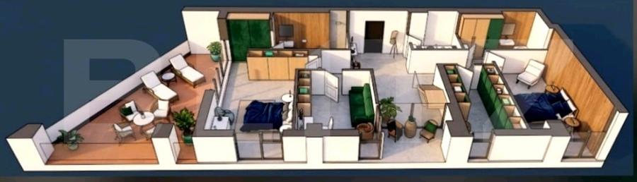 Penthouse cu 6 camere decomandat în Circumvalațiunii