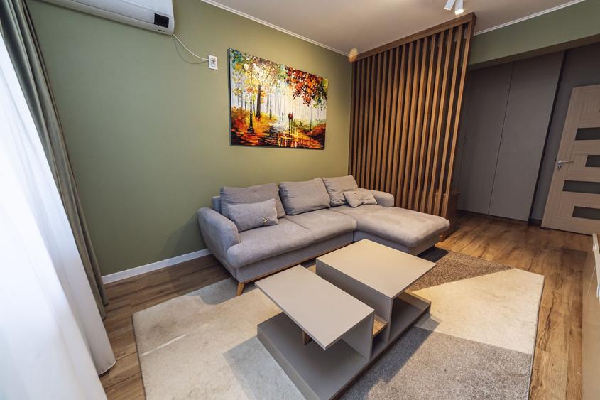 Apartament cu 2 camere decomandat, mobilat în Popești-Leordeni