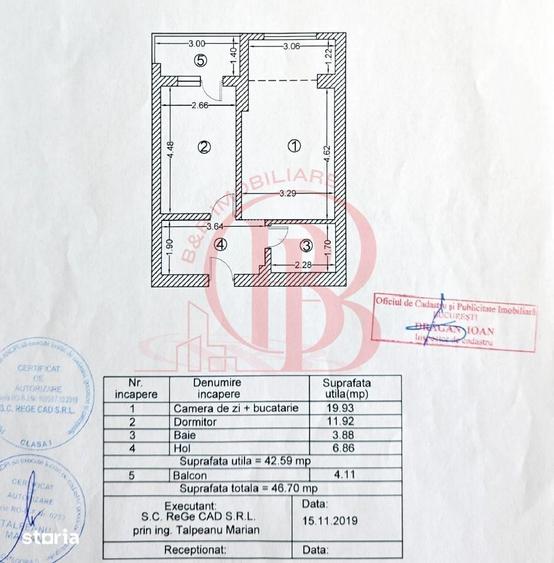 Apartament cu 2 camere în Theodor Pallady