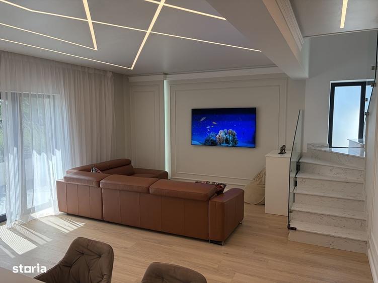 Vila individuala premium, complet mobilata, 5 camere, 4 bai, 4 parcari - 5