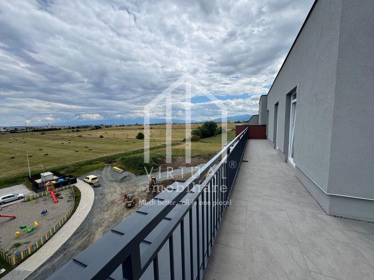 Penthouse cu 3 camere în Vest