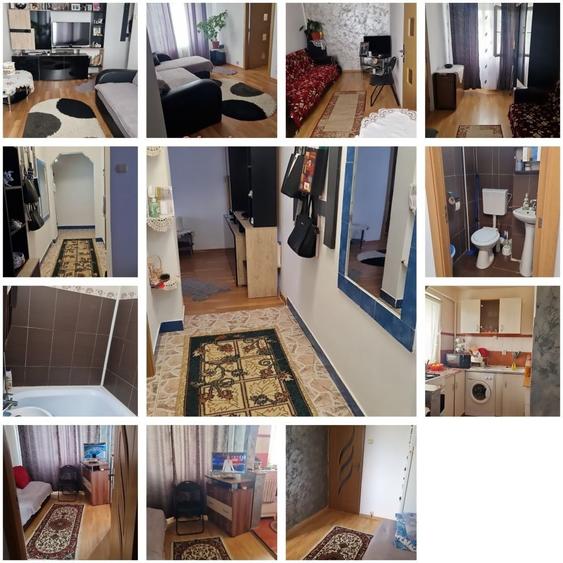 Apartament cu 3 camere nedecomandat în Zimbru