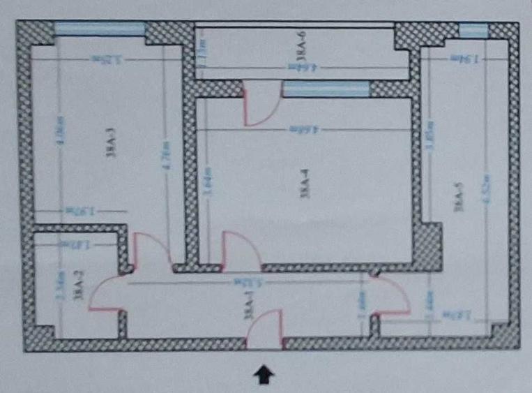 Apartament cu 2 camere decomandat în Metalurgiei