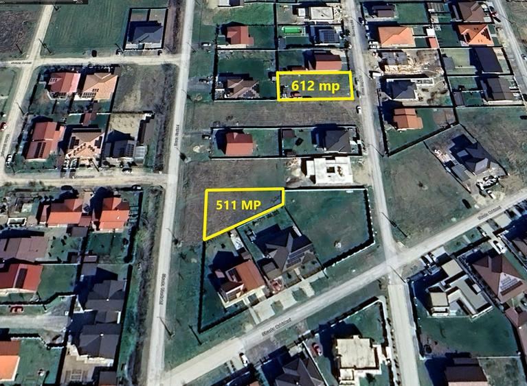 Teren Construcții intravilan de 612 mp, în Moșnița Nouă