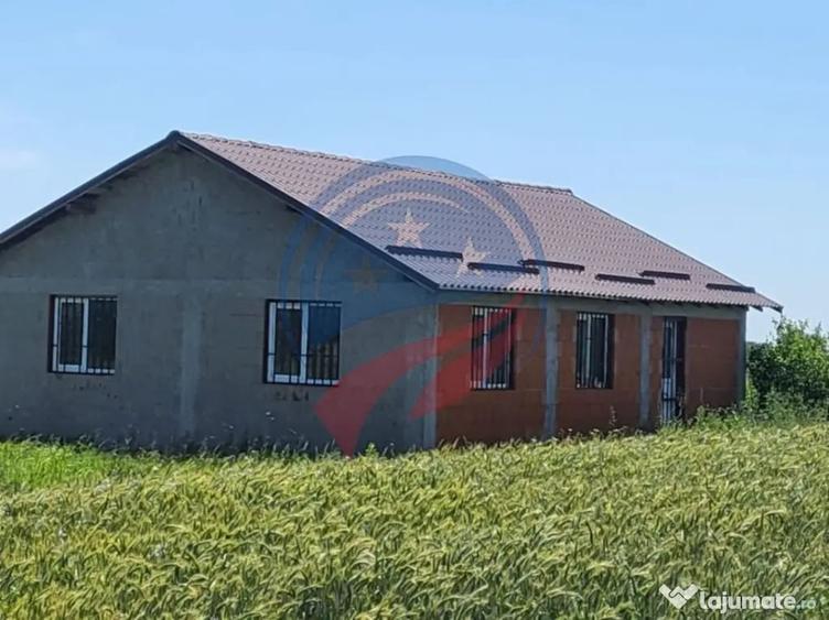 Casă cu 4 camere cu Teren 5100 Mp în Leu