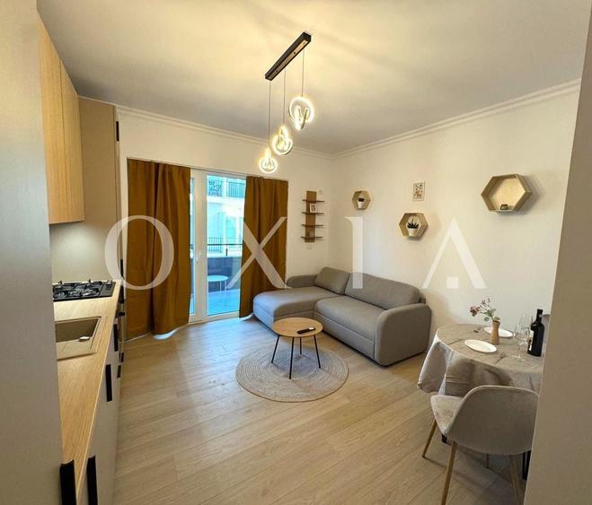 Apartament cu 2 camere semidecomandat, mobilat în Giroc