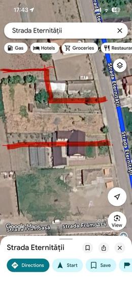 Teren de 1000 mp, în Lunca