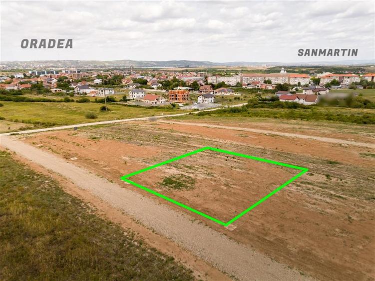 Teren intravilan de 525 mp, în Sânmartin