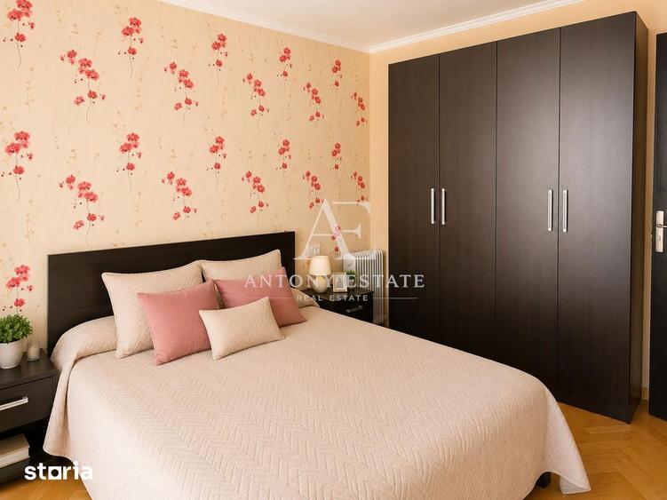 Apartament cu 4 camere decomandat, mobilat în Decebal