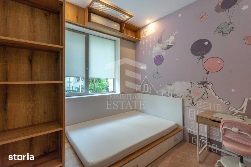 Apartament cu 3 camere, mobilat în Herăstrău