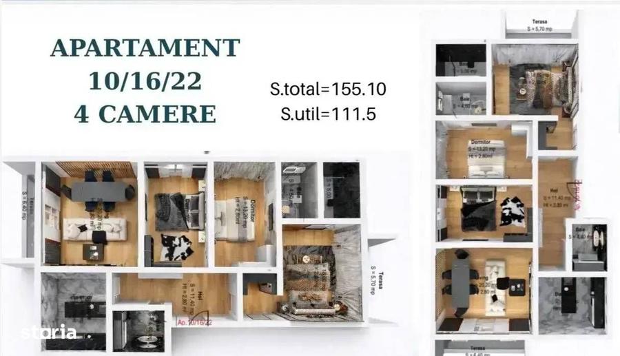 Apartament 4 camere Bloc 2027 Metrou Nicolae Teclu - 5