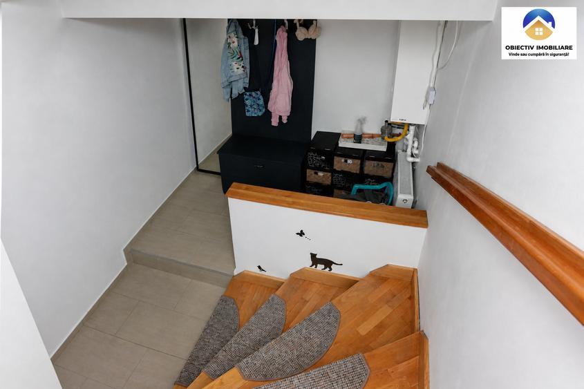 Apartament cu 3 camere semidecomandat în Central