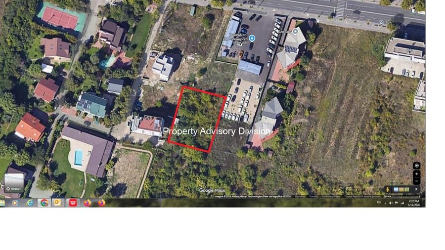 Teren Construcții intravilan de 1200 mp, în Băneasa