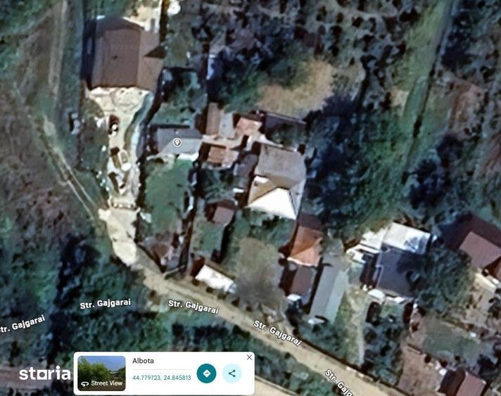 Casă cu 2 camere cu Teren 529 Mp în Albota