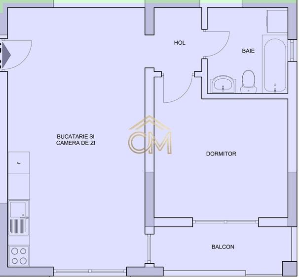 Aparatment 2 Camere-50MP-Etaj 1-Balcon-Selimbar - 7