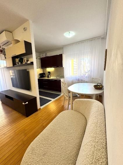 Apartament cu 3 camere semidecomandat, mobilat în Torontalului