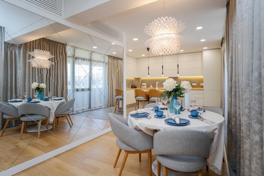 Penthouse cu 3 camere decomandat, mobilat în Tudor Vladimirescu