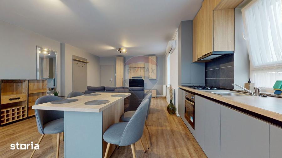 Apartament cu 2 camere, mobilat în Bartolomeu