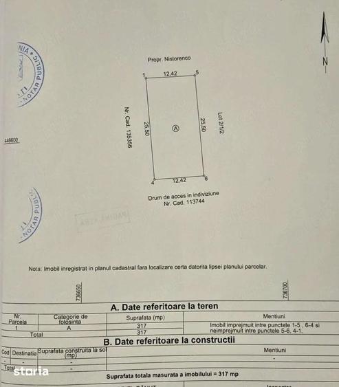 Teren de 350 mp, în Central