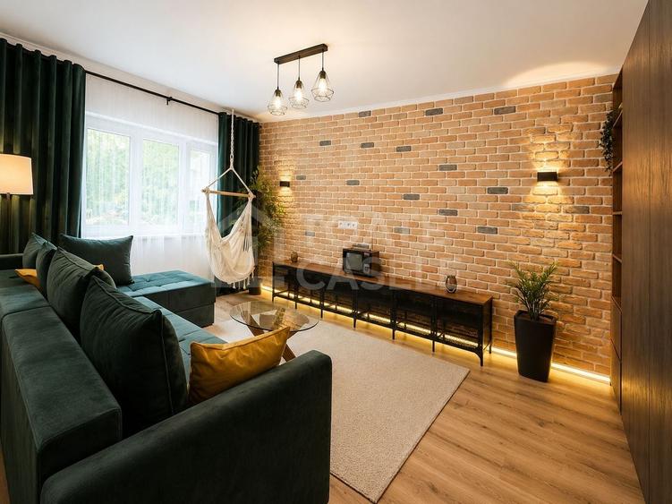 Apartament cu 3 camere decomandat, mobilat în Mănăștur