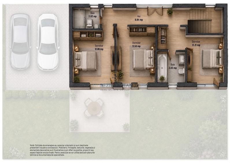Casă individuală cu 4 camere cu Piscina în Central