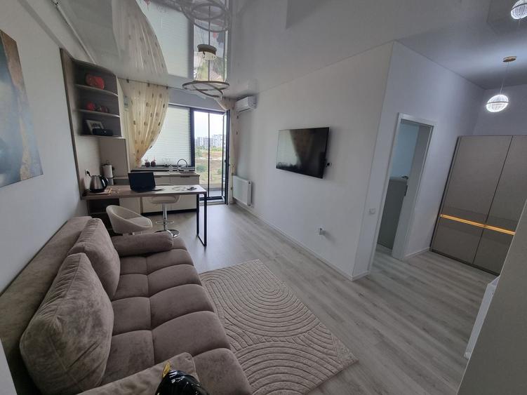 Tomis nord campus-apartament 2 camere finisat  si mobilat modern - 2