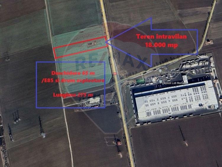 Teren intravilan de 18000 mp, în Cordun