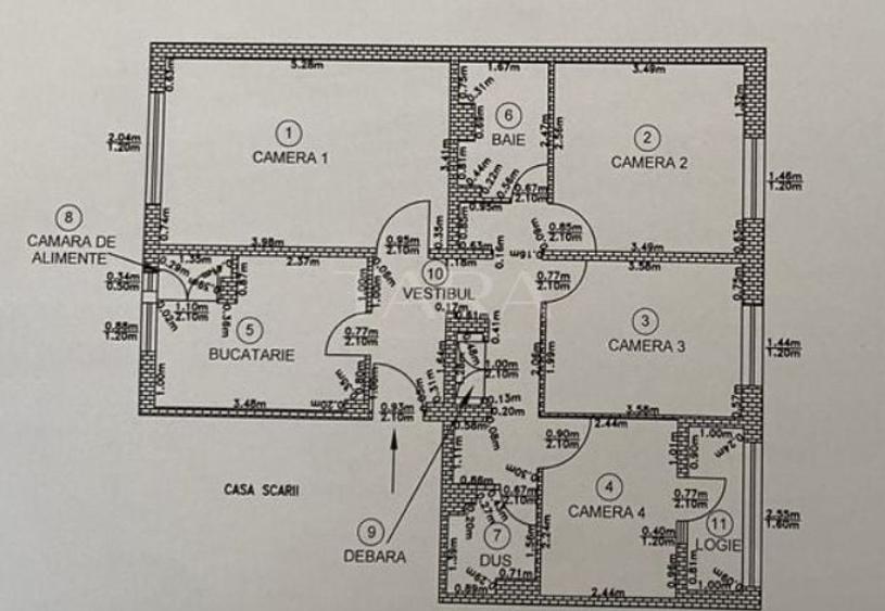 Apartament cu 4 camere decomandat în Mănăștur