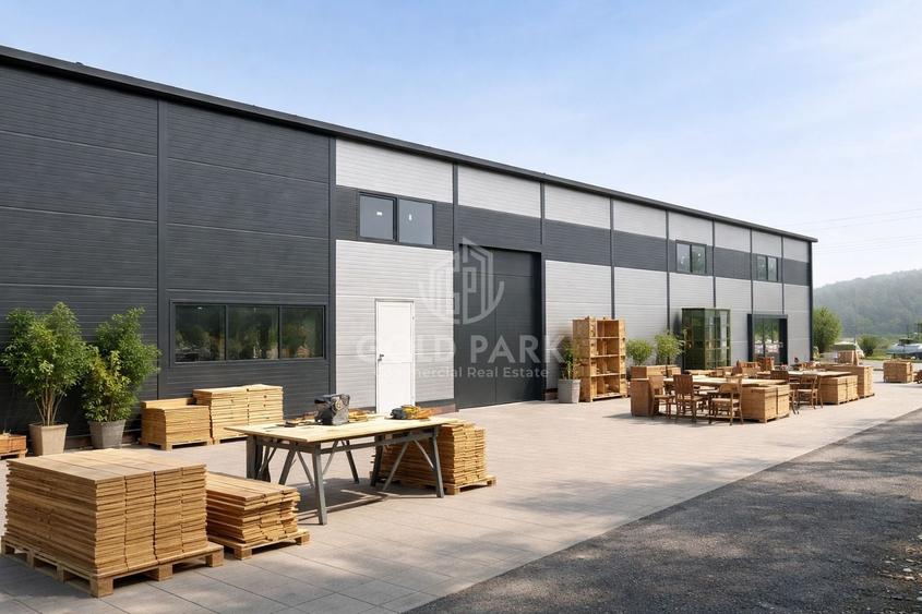 Spațiu industrial, de 300 mp, în Dâmbul Rotund