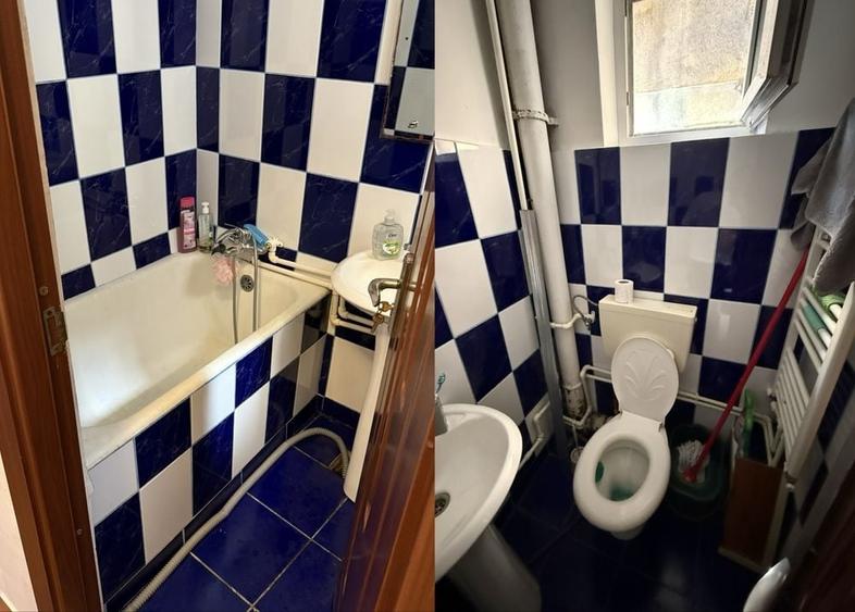 Apartament cu 2 camere semidecomandat în Exterior Vest