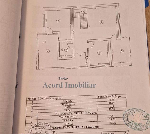 Casă individuală cu 5 camere cu Canalizare în Valu lui Traian