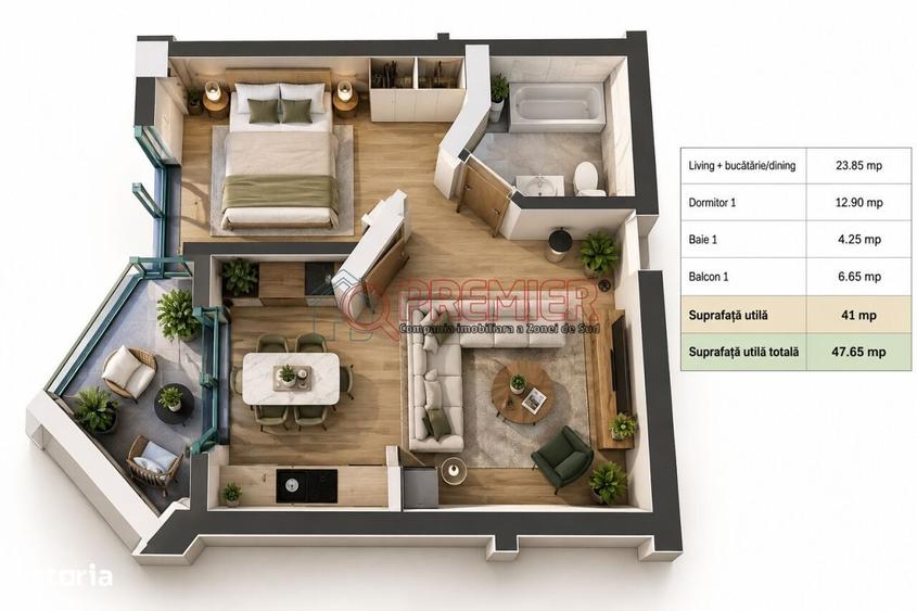 Apartament cu 2 camere în Metalurgiei