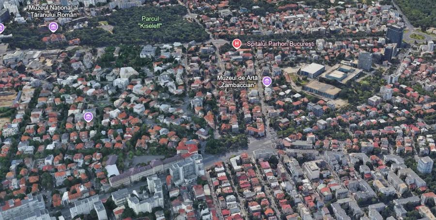 Apartament cu 6 camere semidecomandat în Dorobanți