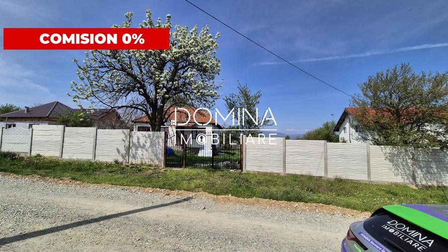 Casă individuală cu 2 camere cu Teren 969 Mp în Telești